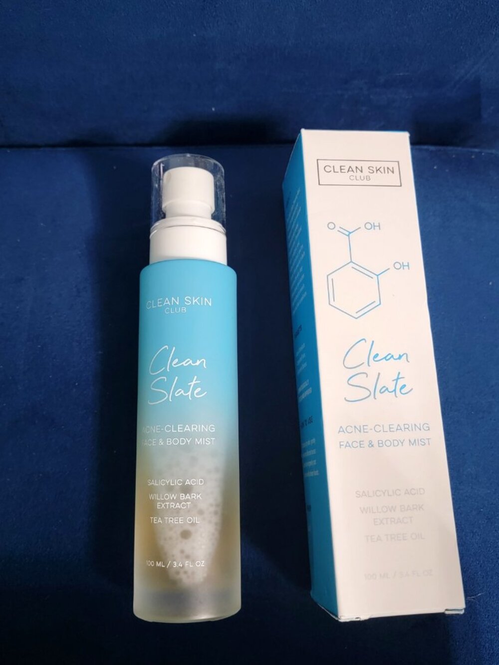 Clean Skin Club Acne Clearing Face and Body Mist Clean Slate